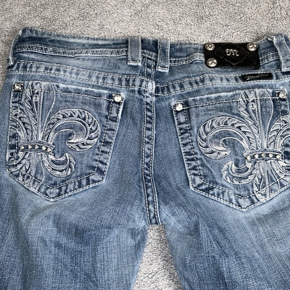 Miss Me JP5156B Boot  Women's Jeans Bootcut  Size 29 Medium Wash - Picture 1 of 9